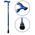 Baston ultra ligero con sistema de goma rotatoria