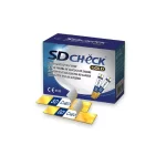 Tiras reactivas Sd Check para glucometro SD Check, caja con 50 piezas