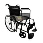 Silla de ruedas de 18" fija con frenos