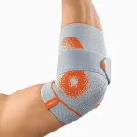 Soporte de codo, con colchón de silicona Air-Matrix y tensionador circular para compresión y fricción