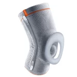 Órtesis de rodilla para inmovilización, con almohadilla de silicona air-matrix para aliviar la presión y guiar la rótula