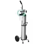 Equipo completo de oxígeno de 682 litros con carrito