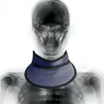 Collarin tiroideo de protección radiológica